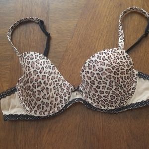 B tempted Bra Cheetah Print 34B